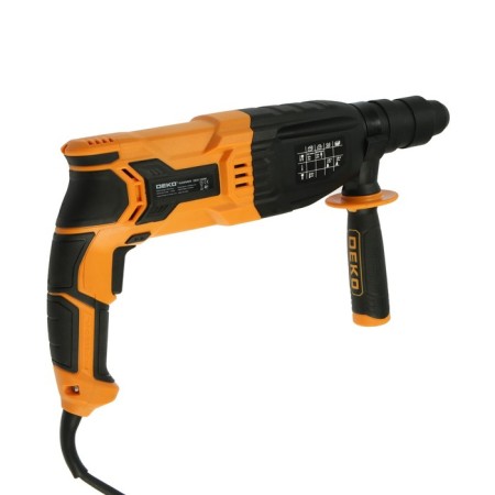 DEKO DKH1100W perforator, 1100 W, 5300 beats/min, 3.5 J, 5 SDS+ drill and additional cartridge-1