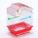 Poultry cell equipped BD-1/4F, 30 x 23 x 39 cm, red (packing 12 pcs)