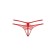 Thongs Open Softline Collection, red color, size S/L