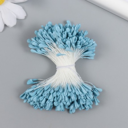 Stream for flowers "blue" set 360 pcs length 6 cm