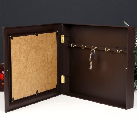 Key of the "Magic Moments" of Wenge 26.5x31.5x4.5 cm-2
