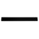 Furniture handle CAPPIO, L = 331, M/O 320 mm, Black color