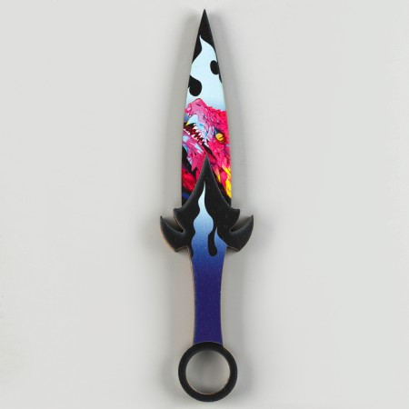 Модель из дерева «Кунай», перелив-1