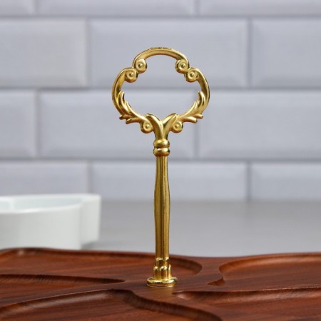 Menzhitsa "King", 5 pcs: 300 ml, wooden base, porcelain, Iran-5