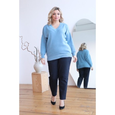 Women's Pulover Wisell, size 62, blue color-12