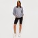 Women's sweatshirt Minaku: Casual Collection Color light gray melange, size 42-44