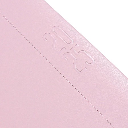 Dated 2025 diary, A5, 176 sheets of Escalada, a solid cover of artificial leather with foam rubber, pancake embossing, liesse, block 70 g/m2, pink-3