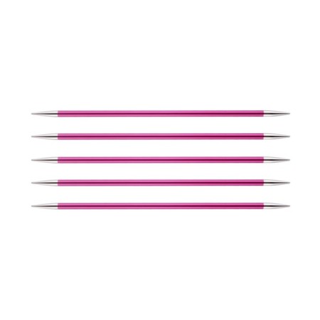 Knitting needles aluminum soyberry zing Knitpro, 15 cm/5.00 mm 47011