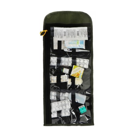 Organizer for medicines for the headrest, baggage bag-3