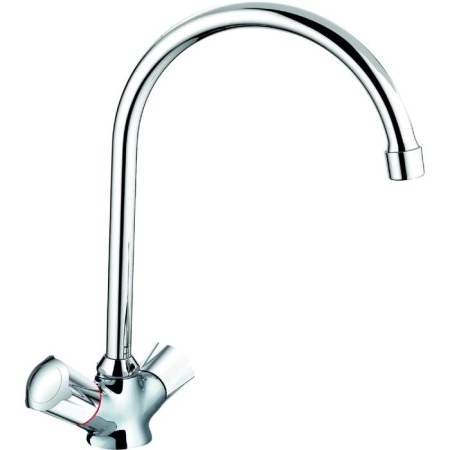 Kitchen mixer Rush Pioneer Pi7950-23, two-wound, chrome