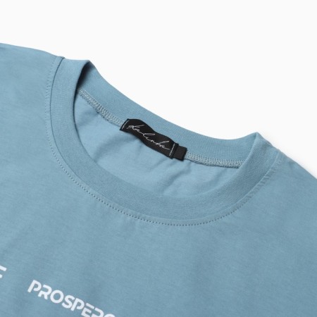 T -shirt male, blue color, size 54-1