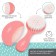 Set of children's combs, 2 pcs., Pink color