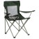 Folding chair with a cup holder 48 x 48 x 76 cm, up to 100 kg, green color