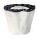 Filter for a vacuum cleaner fabric BF-25M, for BSS-1220/1525/1530 Black