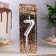 Candle in the Cake "European", number "7", 6 cm, silver