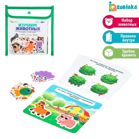 Developing set of "studying animals"