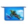 A4, 340 x 245 x 50 mm folder folder, zipper from above, voluminous 3D drawing, "motocross"