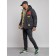 Winter male jacket, size 50, black color
