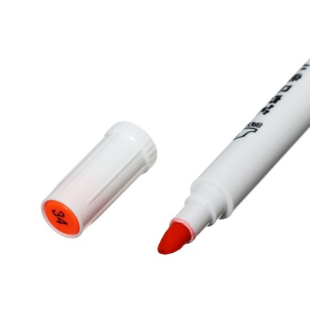 A set of markers, bilateral, bullet and beveled tips, 36 colors-4