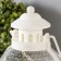 LED nightlight from batteries 3HAAA white 11x11x20 cm Risalux