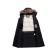 Winter park for a girl, height 146 cm, black color
