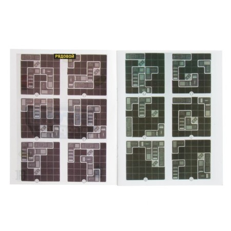 Board Game "Pursuit in the City", 1 player, 5+-2