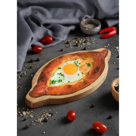 ADELICA dish "Hchapuri in Ajars", 30 × 15 × 1.7 cm, array of birch