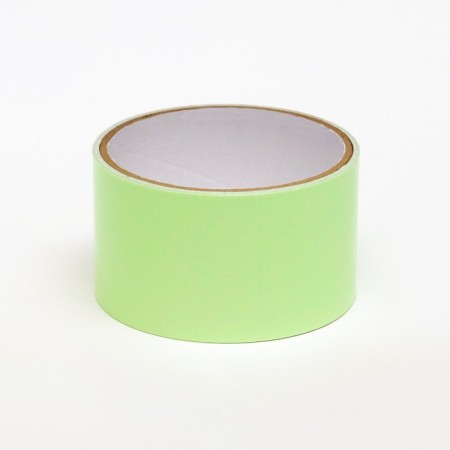 Photoluminescent tape green-yellow glow in the dark 5cm*2m