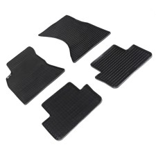 Rubber rugs ’grid’ for Audi A4 (B8), 2007-2015