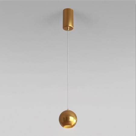 Suspended accent Elektrostandard, Giro LED 7 W, 80x80 mm, IP20, bronze color-1