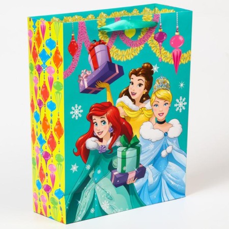 New Year. Gift package, 31x40x11.5 cm, packaging, princesses-1