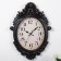 Wall clock, series: interior, "classic", 43 x 61 cm,