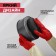 Commercial domestic gloves, latex, size XL, 53 g, red color