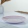 Boroskaya plate "Borisovskaya" 22x3cm, lavender