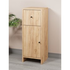 Chest of drawers 1ya-300, 300x300x776, quad/oak gold craft