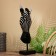 Mask "Zebra" on the stand, Albezia 50 cm