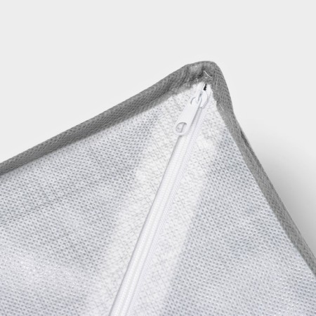Organizer for storing linen "Thread", 7 cells, 33 × 32 × 10 cm, color gray color-5