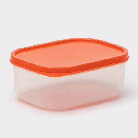 Container shade 500 ml, orange color