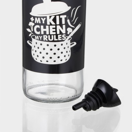 Glass bottle for sauce and oil "Kitchen", 750 ml-2