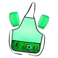 Apron for labor + sleevens, 490 x 390/240 x 145 mm, (height 116-146 cm), 2 pockets, fn 61-1 fn 61-1 