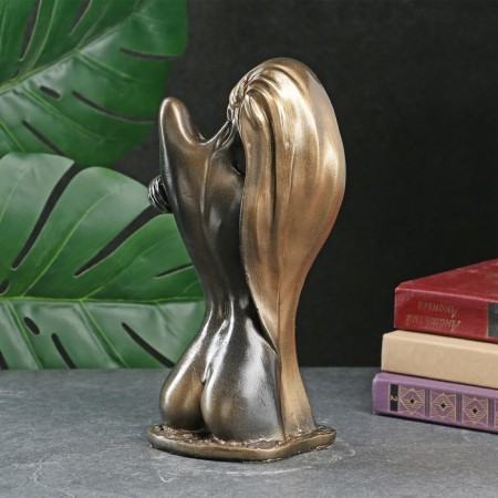 Figure "Girl Riddle" Bronze, 28cm-1