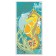 Wooden puzzle - Coloring "Sea Horse"