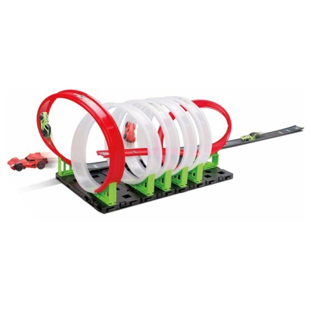 Set of Game BBURAGO GOGEARS EXTREME HYPER6 LOOP & LAUNCH, Autotrek, with two inertial machines-2