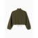 Толстовка для девочки MINAKU: Fleece Soft, цвет хаки, рост 170 см