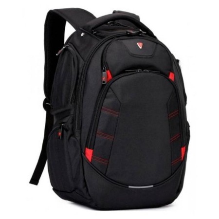 Backpack, lightning department, black color