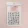 Nail stickers "I Moore Mur", black color