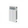 Aluminum radiator "Russian radiator" corvette, 500 x 100 mm, 4 sections