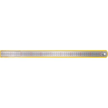 The measuring Encor 10852 line, metal, polished, 500 mm-1