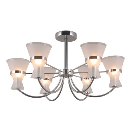 Economic light lamp 69500/6CR WT, E14 6x40W, color chromium-1