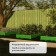 Glocked bed, 200 × 100 × 15 cm, bright green, Greengo